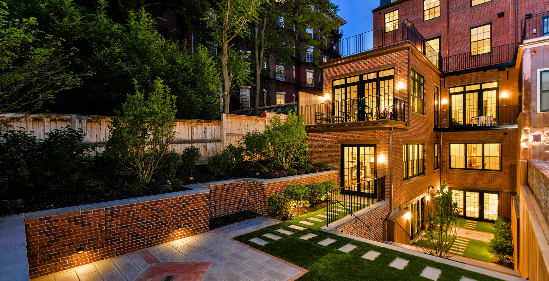 Beacon Hill Luxury Condos with a Backyard